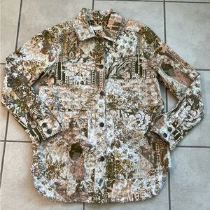 NWT Anthropologie Pilcro Patchwork Jacket